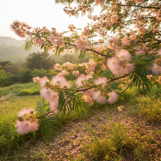mimosa flower tree